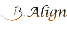 ارتودنسی نامرئی-الاینرهای شفاف B-Align لوگو